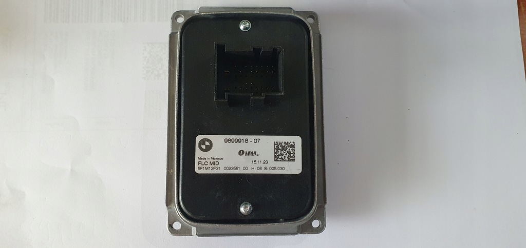 фото №1, Bmw nowa преобразователь модуль света 9899918-07