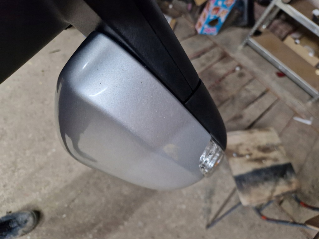 фото №11, Дзеркало праве 8pin volvo s40 ii v50 uk лак 426-26