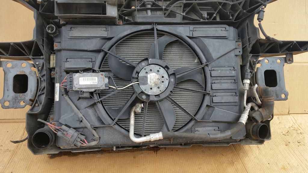 фото №11, Seat altea xl lift 1.6 tdi pas передний радиатор вентилятор