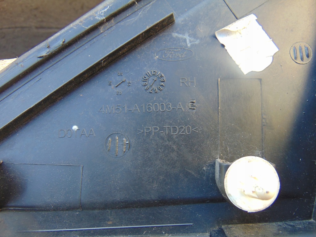 фото №3, Заглушка przy зеркало правая ford focus mk2 lift