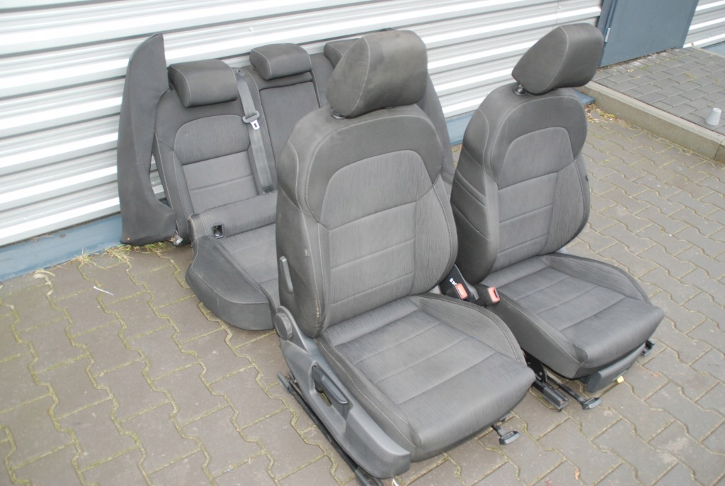 фото №8, Skoda superb iii сидіння l / p заднє сидіння задня