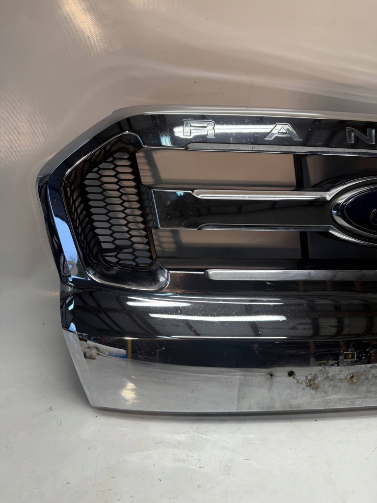 фото №2, Ford ranger iii lift iv решітка радіатора решітка радіатора хром бампер перед передня