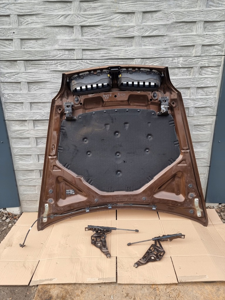 фото №10, Bmw x6 e71 lift 2013r капот передня b09