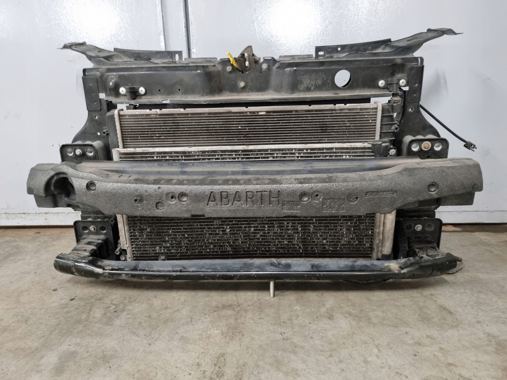фото №8, Fiat 500 abarth 595 lift pas передний радиатор балка