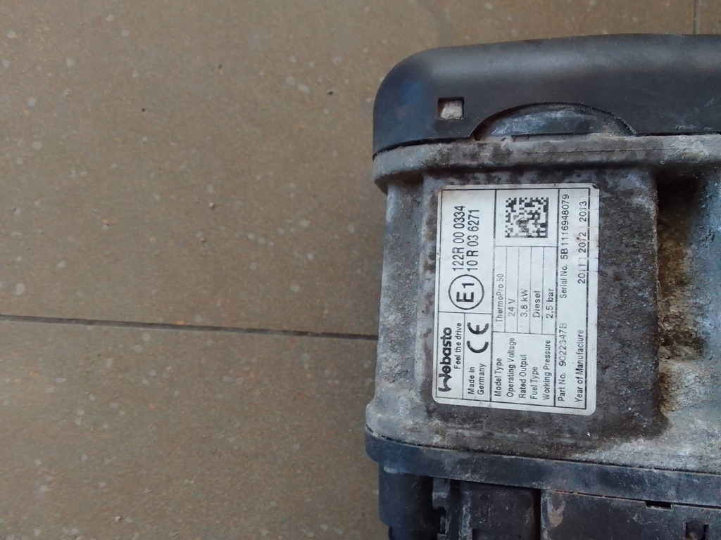 фото №4, Webasto thermopro 50 - mercedes actros mp4