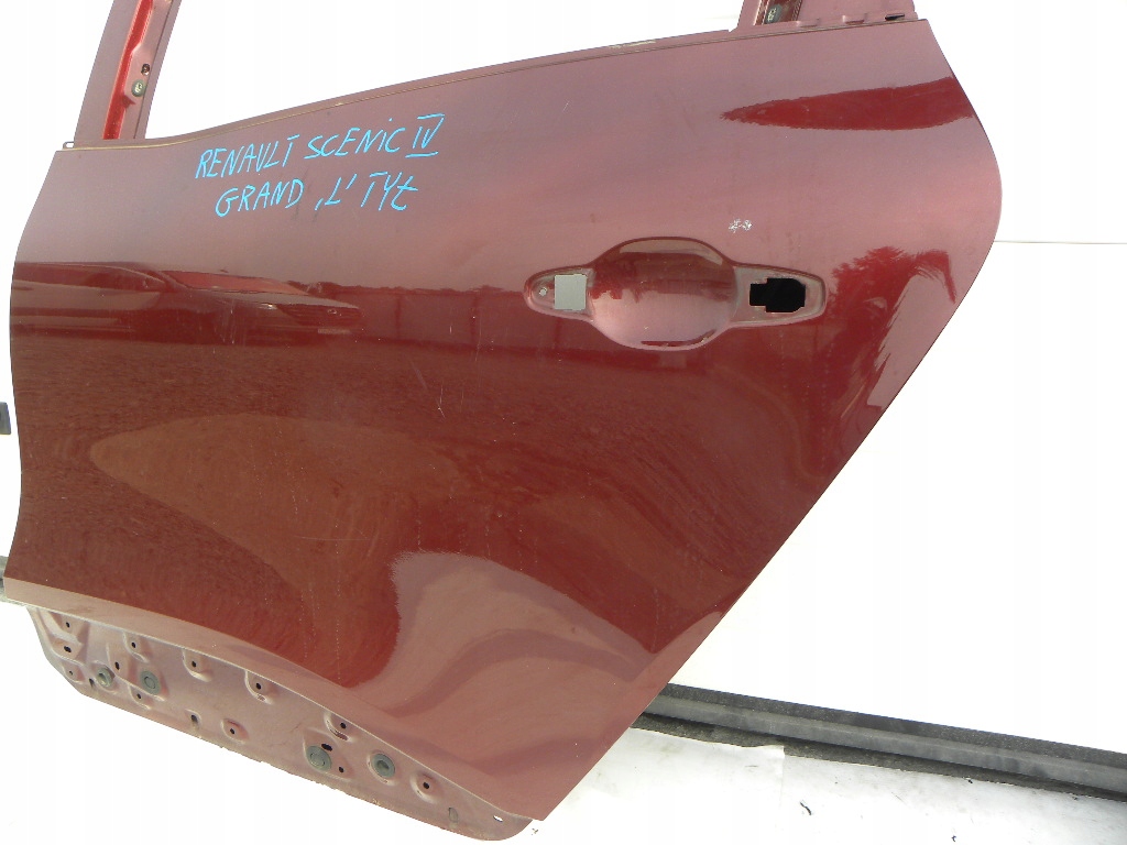 фото №2, Renault scenic iv,4 grand двері задні ліва сторона 16-2023 rok