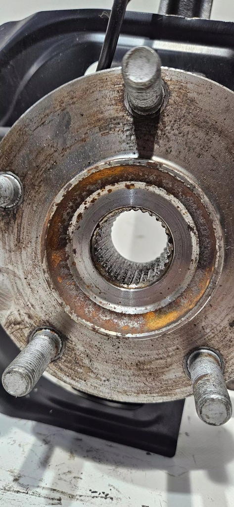 фото №3, Поворотный кулак ступица правый перед renault koleos i 07-