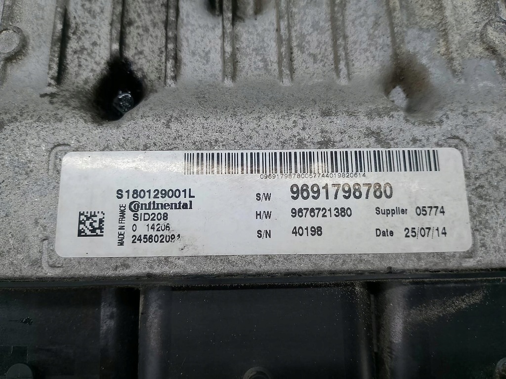 фото №12, Набор стартовый иммобилайзер citroen jumper iii 1383776080 9691798780 01099001