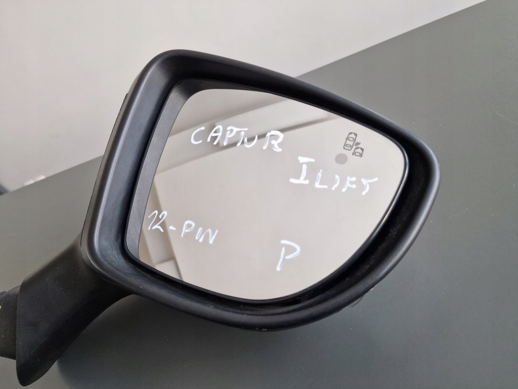 фото №3, Дзеркало праве 12pin renault captur i lift