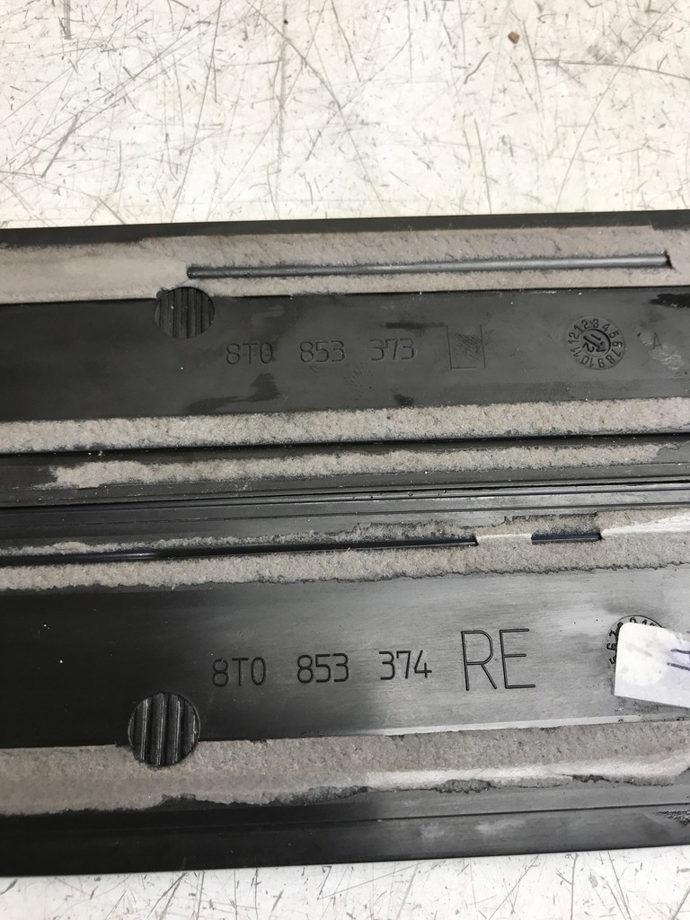 фото №5, Audi оригінальний номер 8t0853373 8t0853374 накладки накладки порогові