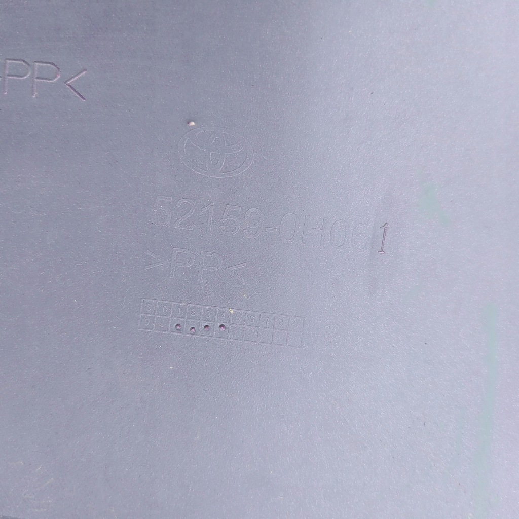 фото №7, Aygo 2 ii 2014- бампер задняя задний 52159-0h061