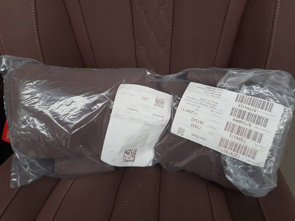 фото №9, Сиденья середина обивка 3 ряды bmw x7 g07 vahf