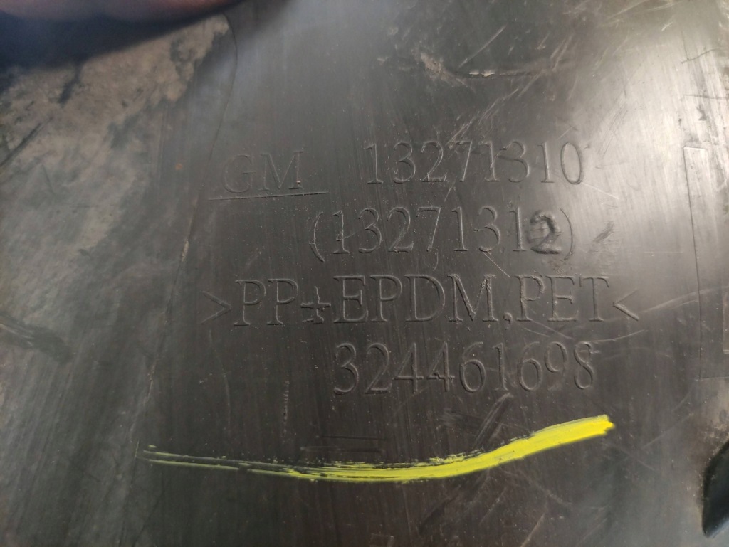 Купити Opel insignia a astra j iv 4 підкрилок лівий перед 13271310 324461698