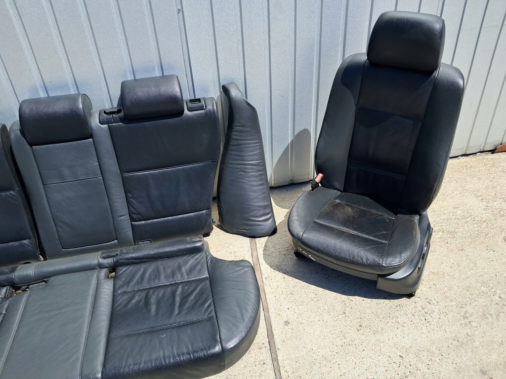 фото №7, Сиденья электрический подогрев перед l+p заднее сиденье задняя kpl кожа bmw e53 x5 europa