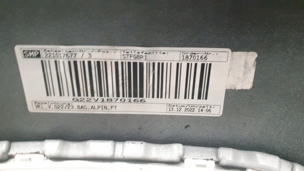 фото №12, Bmw 4 g22 g23 coupe cabrio обычный бампер перед передний