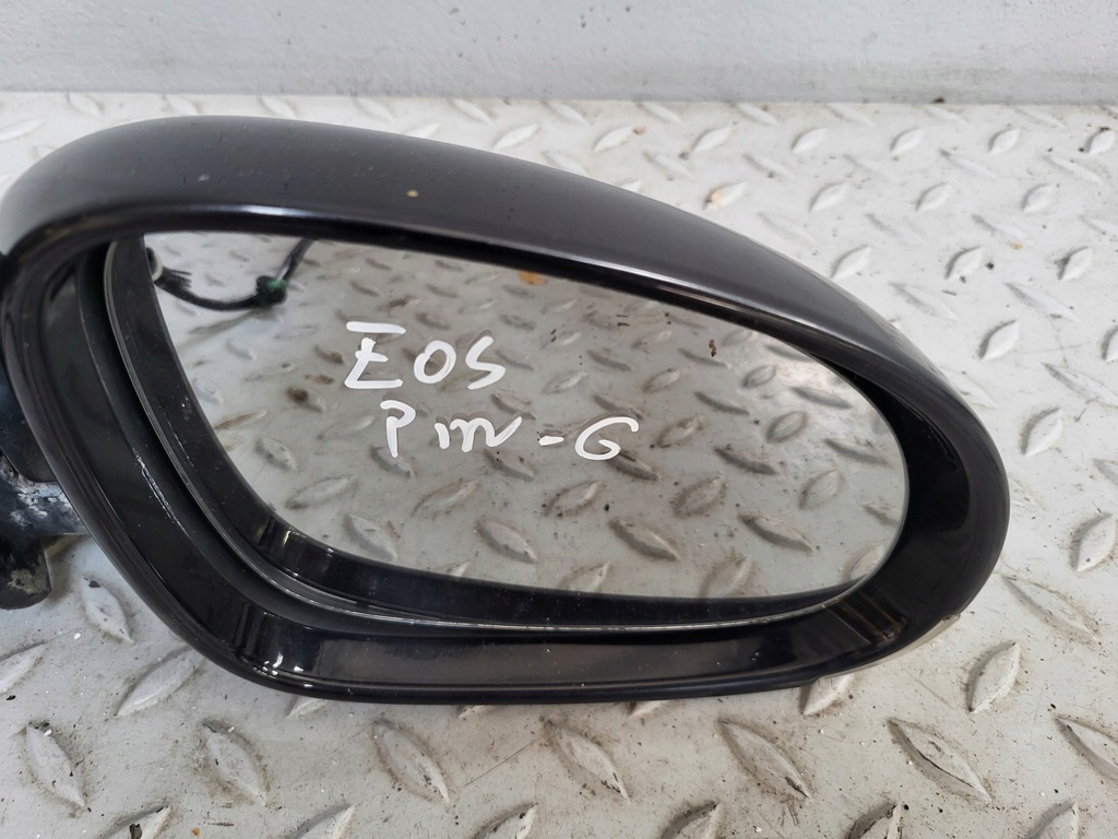 фото №8, Дзеркало праве пасажира 6 pin pinów vw eos 06-10 eu lc9x чорні