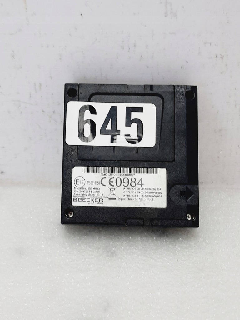 фото №1, Блок управления модуль навигации becker mercedes