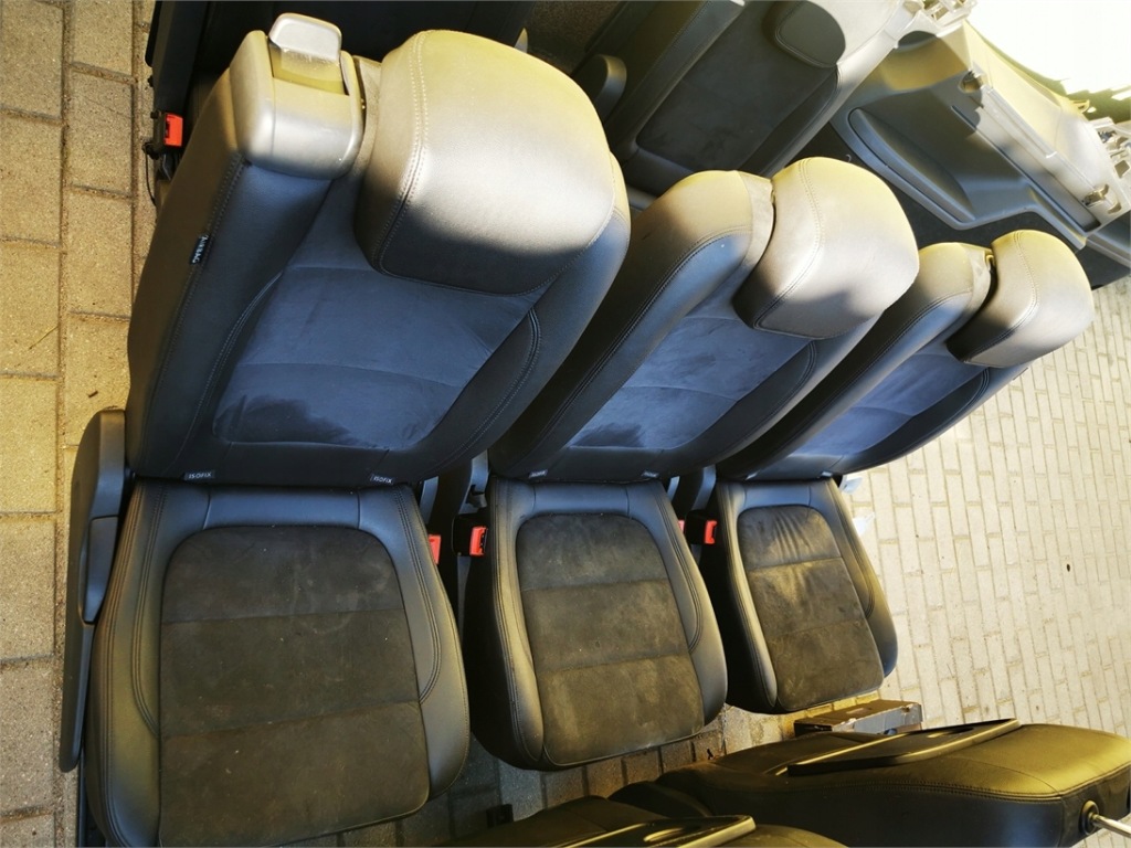 Купити Vw sharan ii 7n 7n0 10- сидіння сидіння 7 осіб шкіра alcantara ремені