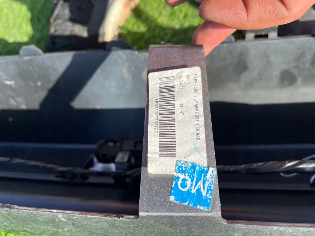 Renault kangoo бампер задний новый kompletny pdc 8200436723 Оригинал