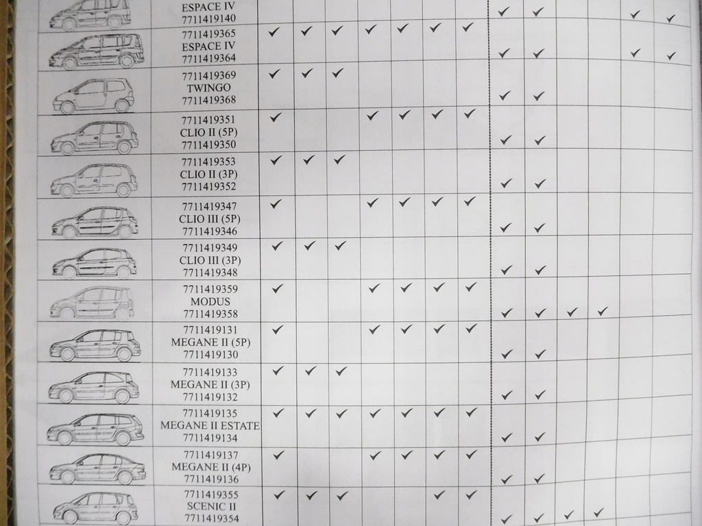 фото №10, Набор пленка na стекло renault twingo ii 7711421428