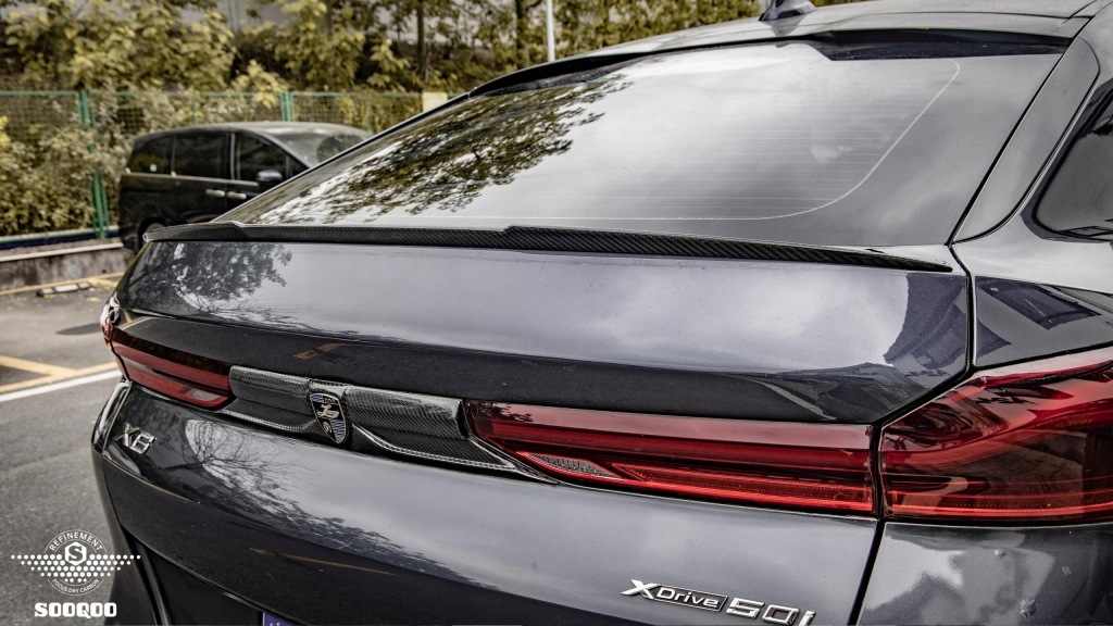 фото №12, Карбоновий спойлер спойлер кришки bmw x6 g06 m style