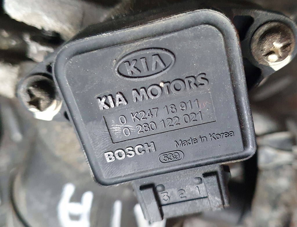 фото №4, Дроссельная заслонка kia rio i lift 1.5 0280122021