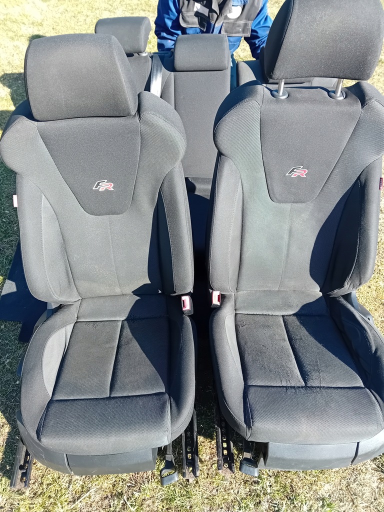 фото №11, Seat leon ii cupra fr сиденья заднее сиденье комплект