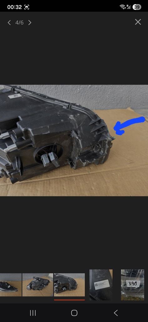 фото №7, Volvo xc40 full led лампа передняя 32342457