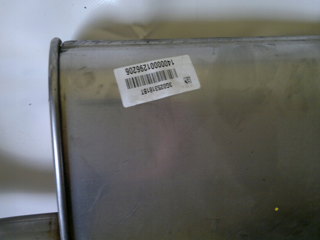 фото №6, Vw passat b8 fl sedan гасник труба 3g0253181bt