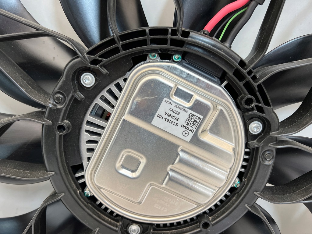 фото №6, Mercedes w223 w214 w254 вентилятор вентилятор радиатор оригинал oem n