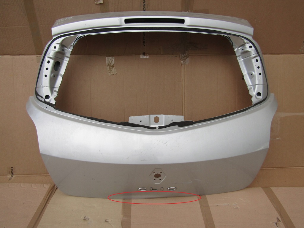 фото №1, Крышка багажника багажника renault clio iii