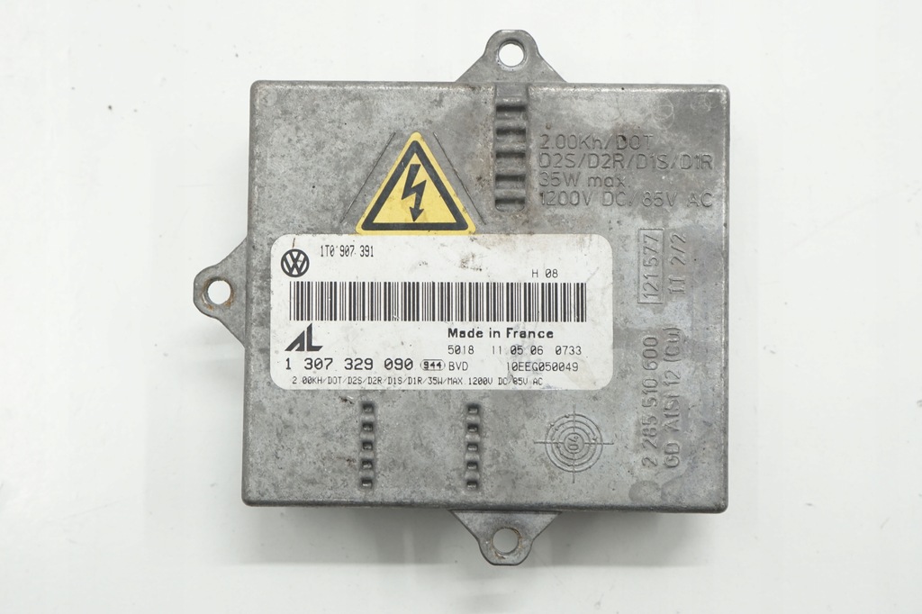фото №1, Vw golf v 08r модуль перетворювач лампи 1t0907391