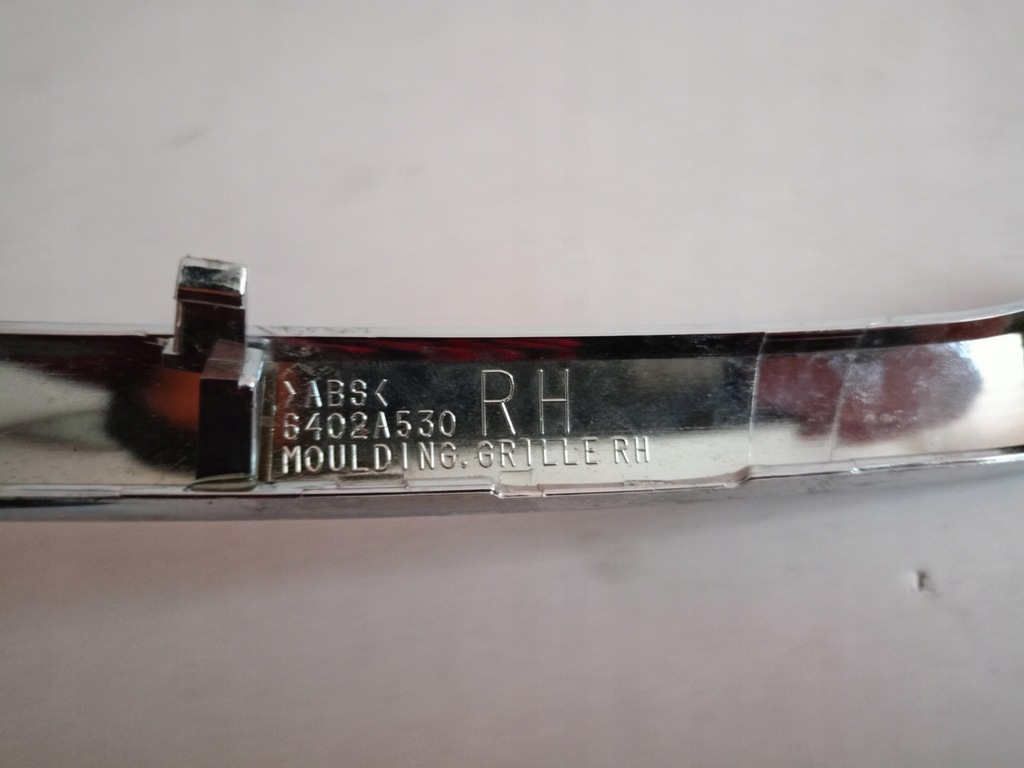 фото №7, Хром решётка бампера перед правый 6402a530 mitsubishi asx