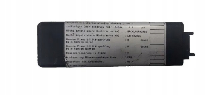 фото №3, Блок керування модуль ecas mercedes atego 6x2