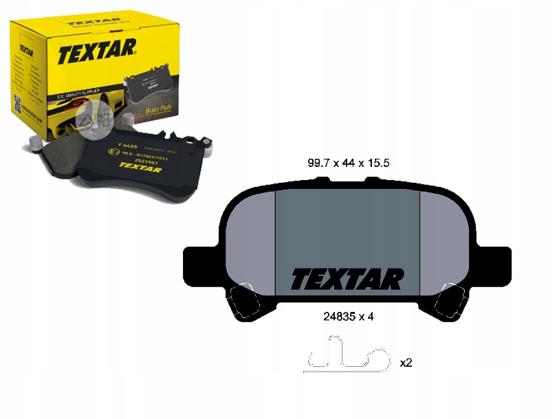 фото №1, Тормозные колодки тормозные toyota задняя avalon 01- 04- camry