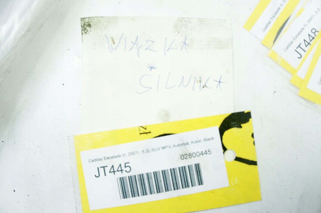 Jt445 cadillac escalade iii 6.2i жгут двигателя с Разборки