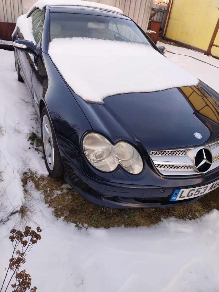 фото №2, Mercedes r230 sl 350 перед капот крыло лампа бампер kompletny w230
