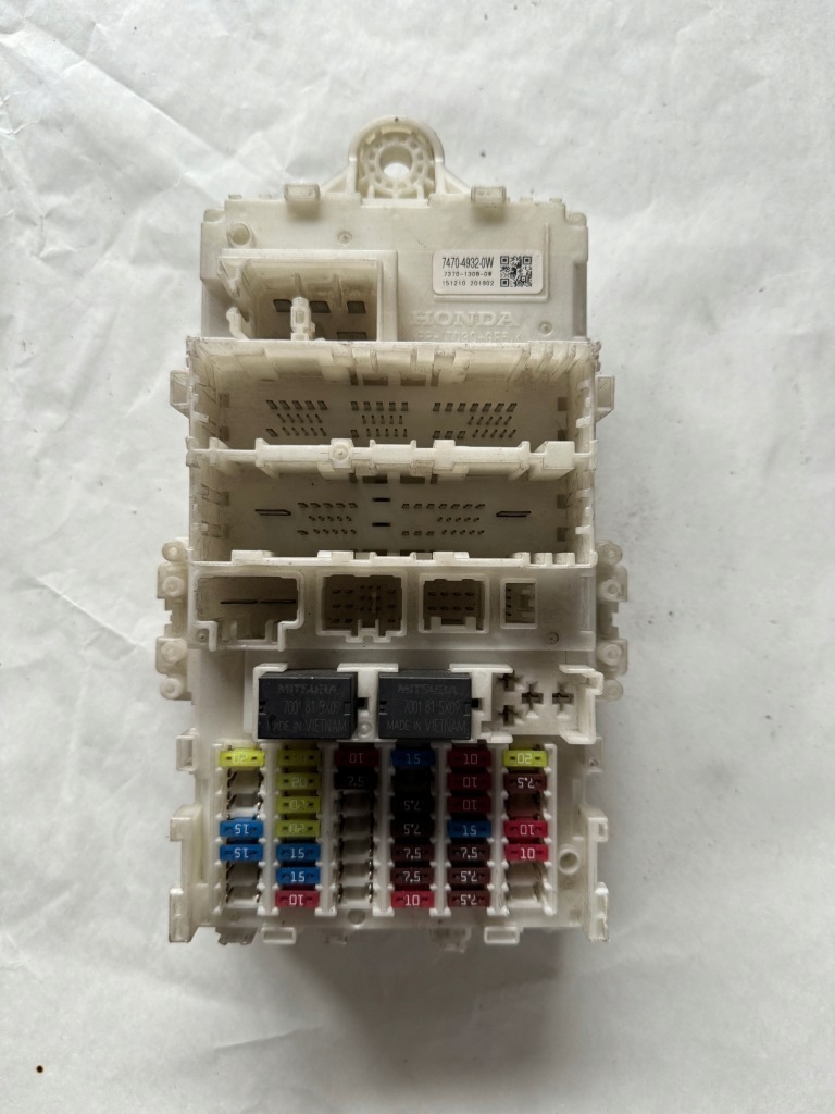 фото №1, Коробка запобіжників modół honda jazz iv 7470-4932-0w