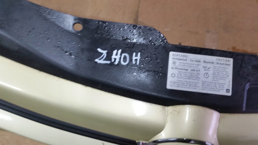 фото №10, Opel astra h iii бампер перед zhoh