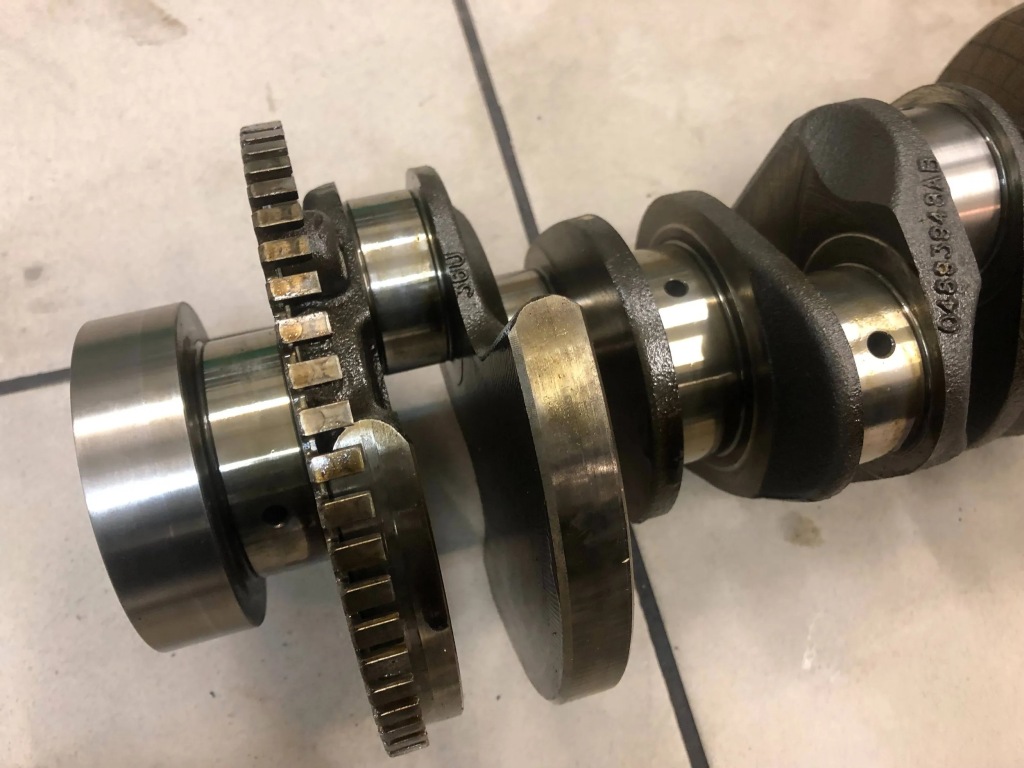 фото №6, Wał коленчатый jeep dodge chrysler pacifica 3.6 v6 04893948ab 05184324ae