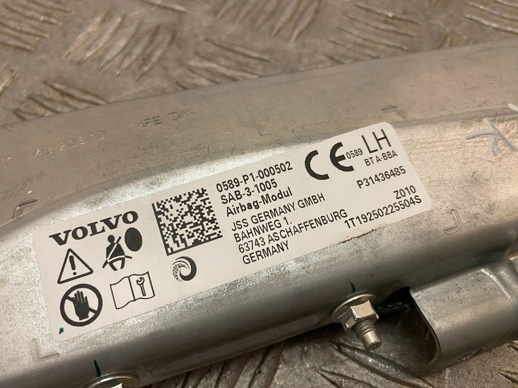 фото №9, Volvo xc90 подушка повітряна подушка безпеки сидіння