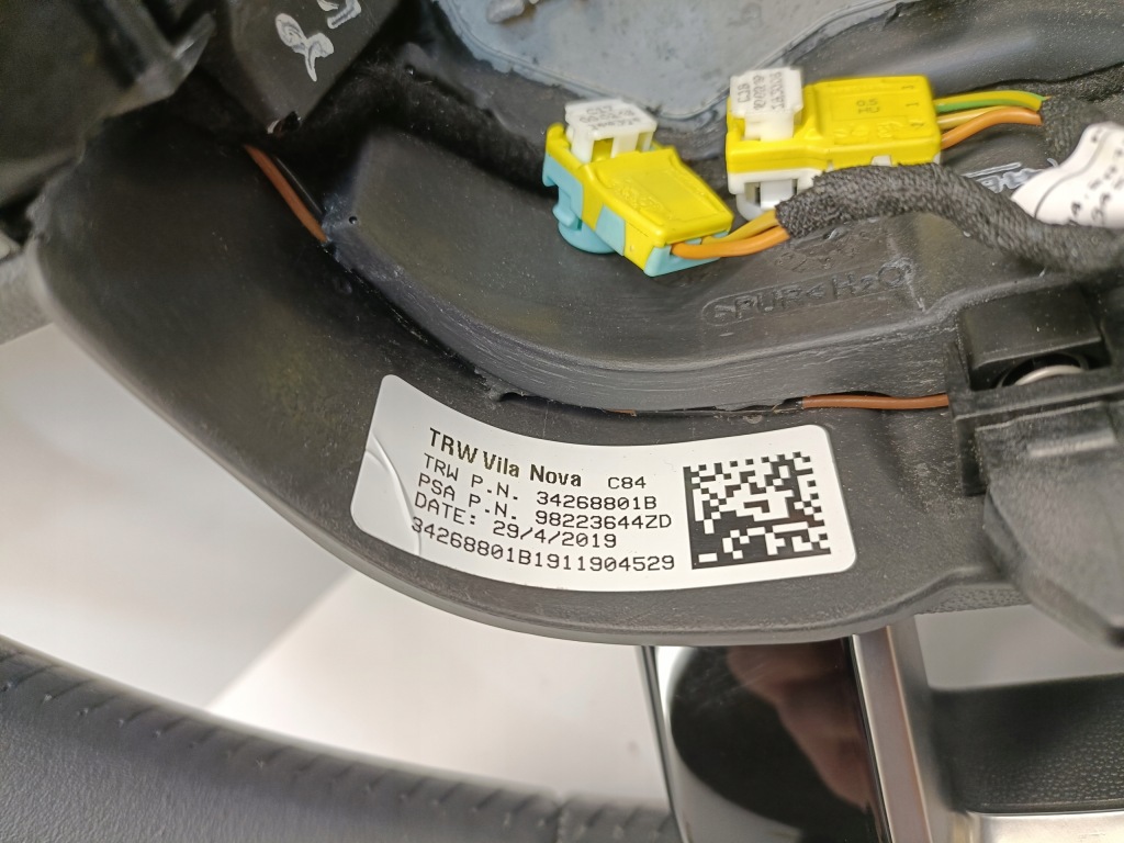 фото №8, Citroen c5 aircross повітропровід шкіра мультифункція 98223644zd