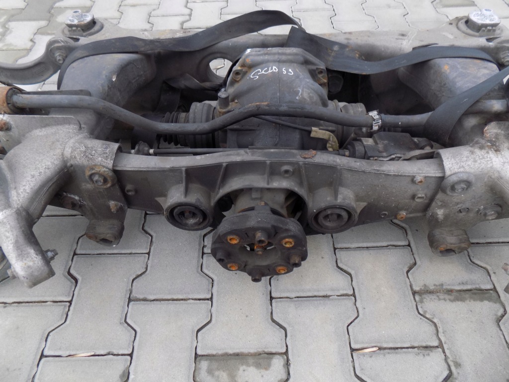 фото №4, Mercedes s-class w221 балка підвіска задня задня