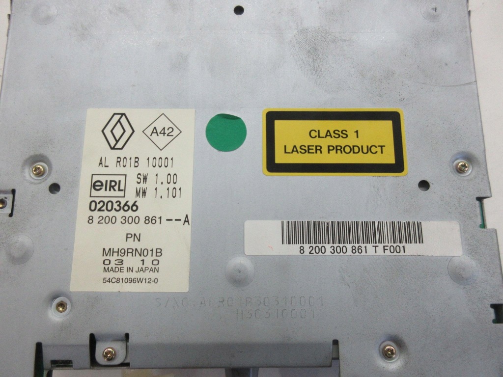 фото №6, Renault grand scenic megane ii радіо заводський cabasse + kod