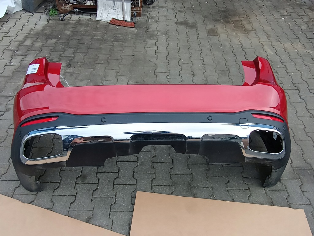 Купити Mercedes gls lift w167 167 amg задній бампер бампер ніч набір, колір: 842