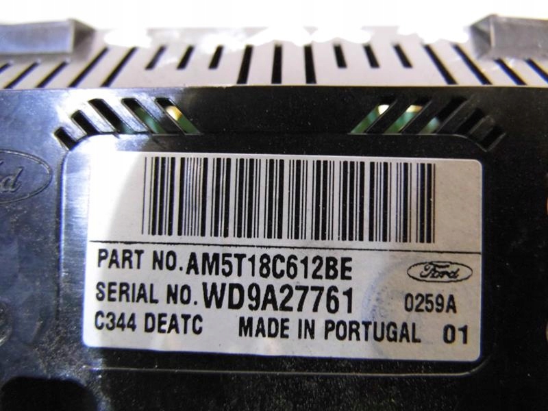 фото №5, Панель управление кондиционер ford c-max mk2