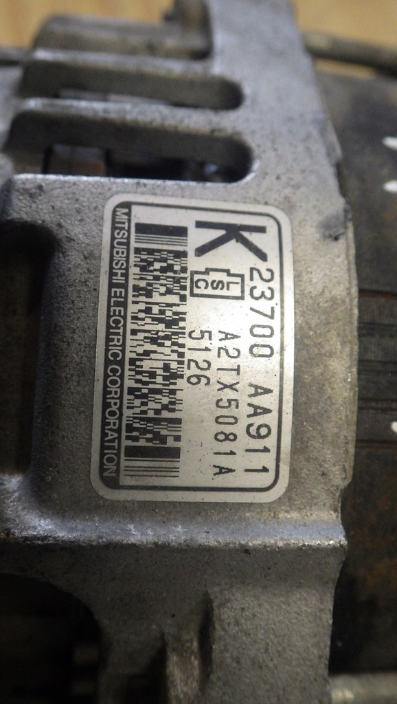 фото №5, Генератор subaru impreza iv gp 2.0b 23700aa911