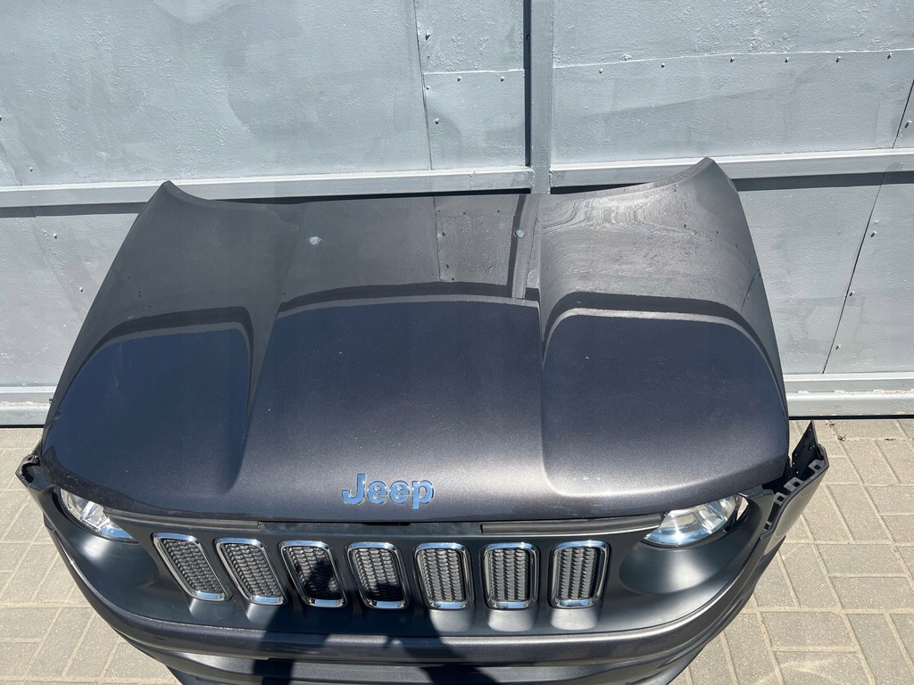 фото №4, Jeep renegade перед ксенон капот бампер pas лампы радиатор