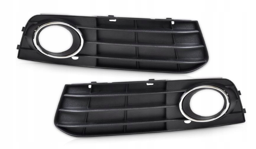 фото №1, Audia a4 s4 2007 - решётка радиатора бампера решётка хром !!