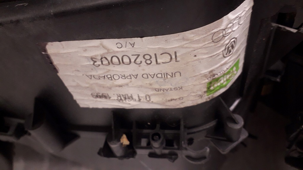 фото №15, Vw beetle 1c0 воздуходувка отопитель 1c1820003 кондиционер